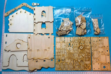 Lade das Bild in den Galerie-Viewer, Komplettset: Lebkuchenhaus