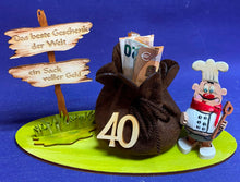 Lade das Bild in den Galerie-Viewer, Säckchen zum Nähen, Filz, Geldsack