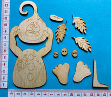 Lade das Bild in den Galerie-Viewer, Kürbisfigur zum Stellen