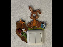 Laden und Abspielen von Videos im Galerie-Viewer, Lichtschalter-Deko für eckige Lichtschalter (Ostern und Frühjahr)