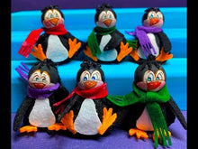 Laden und Abspielen von Videos im Galerie-Viewer, Pinguine zum Fädeln aus Filz, 6er Set