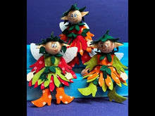 Laden und Abspielen von Videos im Galerie-Viewer, Herbstelfen, 3er Set (verschiedene Farbkombinationen)