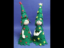 Laden und Abspielen von Videos im Galerie-Viewer, Weihnachtsbaumelfen, 2er Set