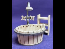 Laden und Abspielen von Videos im Galerie-Viewer, Toilette, Fenster, Lampe und Zubehör für Puppenhaus