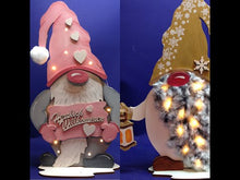 Laden und Abspielen von Videos im Galerie-Viewer, Wichtel-Standfigur mit Schild