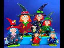 Laden und Abspielen von Videos im Galerie-Viewer, Wichtelhexe mit Besen und Buckelkatze