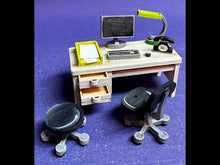 Laden und Abspielen von Videos im Galerie-Viewer, Komplettset "Büro" für Puppenhaus