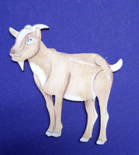 Lade das Bild in den Galerie-Viewer, Ziege aus Holz