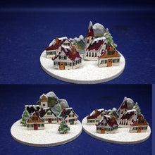 Lade das Bild in den Galerie-Viewer, 2 x Mini-Diorama aus Holz