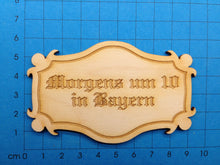 Lade das Bild in den Galerie-Viewer, Morgens um 10 in Bayern 9cm Basteln mit Holz, Schrifttafeln, Holzideen , Holzkunst, Banner mit Schriftzug zum Geburtstag, Basteln mit Holz, Holzteile bemalen, Schild für alle Anlässe, Schilder mit Schriftzug, Basteln mit Holz für Kinder, Schild zum Basteln, Holzteile, Holz bemalen Acryl, Holz bemalen, Schild zum Basteln, Schilder mit Schriftzug, Holz bemalen Acryl, Banner mit Schriftzug zum Geburtstag, Holzteile, Basteln mit Holz, Schild für alle Anlässe, Basteln mit Holz, Holzteile bemalen, Holzideen , H