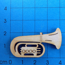 Lade das Bild in den Galerie-Viewer, Tuba aus Holz
