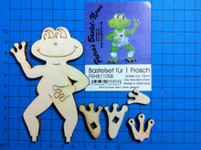 Lade das Bild in den Galerie-Viewer, Frosch als Standfigur aus Holz