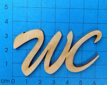 Lade das Bild in den Galerie-Viewer, WC Schriftzug in Schreibschrift aus Holz WC Schriftzug, Schriftzüge aus Holz, WC schild, Basteln mit Holz, Bastelideen mit Holz, Holzteile bemalen, Schriftzüge bemalen, Schriftzug Bastelartikel, Holzkunst, WC Schriftzug, Basteln mit Holz, Schriftzüge bemalen, WC schild, Schriftzüge aus Holz, Holzteile bemalen, Holzkunst, Schriftzug Bastelartikel, Bastelideen mit Holz, SYH 5264