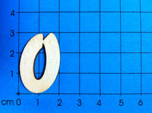 Lade das Bild in den Galerie-Viewer, Buchstaben in 2,8cm aus Holz
