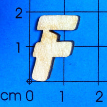 Lade das Bild in den Galerie-Viewer, Buchstaben in 1,9cm aus Holz