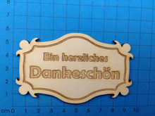 Lade das Bild in den Galerie-Viewer, Ein herzliches Dankeschön 9cm Holzteile bemalen, Schild zum Basteln, Holzkunst, Schrifttafeln, Basteln mit Holz, Basteln mit Holz, Holzteile, Holz bemalen Acryl, Holz bemalen, Basteln mit Holz für Kinder, Holzideen , Schild für alle Anlässe, Schilder mit Schriftzug, Banner mit Schriftzug zum Geburtstag, Holzteile bemalen, Holzideen , Holz bemalen Acryl, Basteln mit Holz für Kinder, Holzkunst, Holzteile, Banner mit Schriftzug zum Geburtstag, Schilder mit Schriftzug, Basteln mit Holz, Schild zum Basteln, Sc