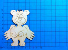 Lade das Bild in den Galerie-Viewer, Schutzengelteddy aus Holz