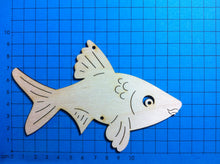 Lade das Bild in den Galerie-Viewer, Fisch aus Holz