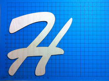 Lade das Bild in den Galerie-Viewer, Buchstaben in Schreibschrift 15cm aus Holz