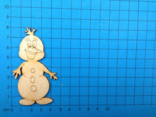 Lade das Bild in den Galerie-Viewer, Schneemann "Snowy" aus Holz