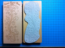 Lade das Bild in den Galerie-Viewer, Stempel Sternenranke 16 cm Stempelideen, Stempeln, Sterne Stempel, Stempel für Kinder, Stempel mit Holzgriff, Stempel für Geschenke, Stempel für scrapbooking, Stempel für Kartengestaltung, Stempel für Hochzeit, Stempel für Holz, SPG 0616