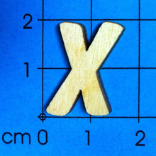 Lade das Bild in den Galerie-Viewer, Buchstaben in 1,9cm aus Holz