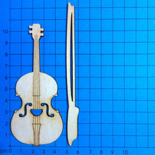 Lade das Bild in den Galerie-Viewer, Geige mit Bogen aus Holz Musikinstrumente zum Bemalen, Karte zum Geburtstag basteln, Holzteile zum Selbstgestalten, Holzteile, Streuteile diy, Musikinstrumente aus Holz, Streuteile aus Holz, Tischdeko selbermachen, Holzteile bemalen, Holzteile für alle Anlässe, Einladungskarten basteln, Basteln mit Holzteilen, Basteln mit Holz, Geschenk zum Geburtstag, Streuteile basteln, Kleine Holzteile, Noten und Notenschlüssel, Basteln mit Kindern,  Streuteile basteln, Holzteile zum Selbstgestalten, Holzteile für alle