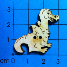 Lade das Bild in den Galerie-Viewer, Drache als Knopf 3 cm Holzknopf, Drache Knopf, Knöpfe, Knöpfe zum Dekorieren, Knöpfe mit Gesicht, Knopf aus Holz, Knopf zum Nähen, Tiereknöpfe, Knopf zum Basteln, Knöpfe zum Bemalen, BUH 8503
