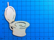 Lade das Bild in den Galerie-Viewer, WC-Schüssel aus Holz