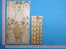 Lade das Bild in den Galerie-Viewer, Schneemänner zum Hängen aus Holz 6cm Basteln mit Holz, Schneemann aus Holz gestalten, Schneemann aus Holz basteln, weihnachtliches Bastelset, Basteln mit Kindern, Schneemann zum Stellen malen, Weihnachtsbasteln, Geschenkidee für Weihnachten, Bastelidee Winter, Weihnachtsdeko gestalten, Bastelset Weihnachten, Weihnachtsdekoration, OSE 7606SB