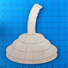 Lade das Bild in den Galerie-Viewer, Eisstock aus Holz