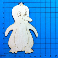 Lade das Bild in den Galerie-Viewer, Pinguinmama aus Holz