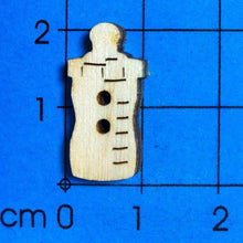 Lade das Bild in den Galerie-Viewer, Babyflasche als Knopf 2 cm Knöpfe zum Dekorieren, Knöpfe mit Gesicht, Knöpfe zum Bemalen, Holzknopf, Tiereknöpfe, Knopf zum Basteln, Knöpfe, BabyflascheKnopf, Knopf zum Nähen, Knopf aus Holz,   BUH 3802