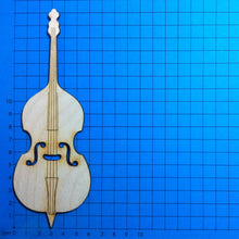 Lade das Bild in den Galerie-Viewer, Kontrabass aus Holz