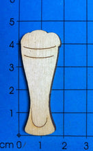 Lade das Bild in den Galerie-Viewer, Weizenglas aus Holz