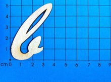Lade das Bild in den Galerie-Viewer, Buchstaben in Schreibschrift 5cm aus Holz