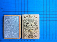 Lade das Bild in den Galerie-Viewer, Stempel Filigran Motive 7 cm Muster Stempel, Stempel für Kartengestaltung, Stempel für Kinder, Stempel für Hochzeit, Stempel für Geschenke, Stempel für Holz, Stempelideen, Stempel mit Holzgriff, Stempel für scrapbooking, Stempeln, SPG 2407