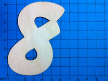 Lade das Bild in den Galerie-Viewer, Zahlen: Blockschrift in Größe und Ziffer wählbar