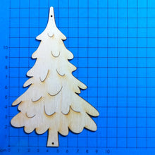 Lade das Bild in den Galerie-Viewer, Tannenbaum schmal aus Holz