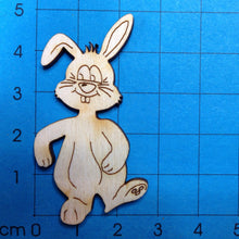 Lade das Bild in den Galerie-Viewer, Hase laufend aus Holz