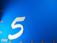 Lade das Bild in den Galerie-Viewer, Zahlen aus Holz in Schreibschrift