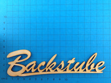 Lade das Bild in den Galerie-Viewer, Backstube Schriftzug in Schreibschrift aus Holz Bastelideen mit Holz, Schriftzüge bemalen, Einladungskarten Basteln, Küche Schriftzug, Holzteile bemalen, Schriftzüge aus Holz, Eingangsschild, Geschenke verzieren, Schriftzug Bastelartikel, Basteln mit Holz, Holzkunst, Holzkunst, Schriftzug Bastelartikel, Eingangsschild, Schriftzüge aus Holz, Schriftzüge bemalen, Holzteile bemalen, Einladungskarten Basteln, Küche Schriftzug, Basteln mit Holz, Geschenke verzieren, Bastelideen mit Holz, SZH 1616