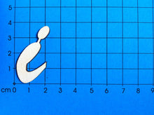 Lade das Bild in den Galerie-Viewer, Buchstaben in Schreibschrift 5cm aus Holz