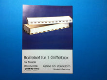 Lade das Bild in den Galerie-Viewer, Truhen, Griffelbox, Zettelbox mit und ohne Füße aus Holz