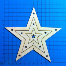 Lade das Bild in den Galerie-Viewer, Stern als Mobile aus Holz