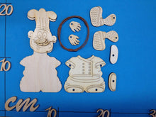 Lade das Bild in den Galerie-Viewer, Koch aus Holz, Schlenker-Figur