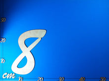 Lade das Bild in den Galerie-Viewer, Zahlen aus Holz in Schreibschrift