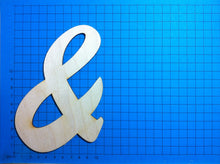 Lade das Bild in den Galerie-Viewer, Buchstaben in Schreibschrift 15cm aus Holz