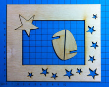 Lade das Bild in den Galerie-Viewer, Rahmen aus Holz mit Stern und Sterne aus Holz Schild zur Hochzeit basteln, Schild fürs Kinderzimmer, Schild zur Taufe, Bilderrahmen aus Holz, Schilder für den Eingang, Holz bemalen, Basteln mit Holz, Schild zur Geburt, Schilder aus Holz, Türschild, Holzideen , Schild zum Geburtstag, Basteln mit Holz für Kinder, Schilder zum Basteln, Basteln mit Holz, Holzideen , Schilder zum Basteln, Schilder aus Holz, Schild zum Geburtstag, Holz bemalen, Schild fürs Kinderzimmer, Türschild, Schild zur Hochzeit basteln, B