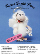 Lade das Bild in den Galerie-Viewer, Engel Bastelsets zum Trockenfilzen / Nadelfilzen Basteln mit Filz, Bastelideen zum Filzen, Lustige Figuren zum Filzen, Nadelfizen, Basteln mit Kindern, Filzen mit Kindern, Filzset, Tiere trocken filzen, Engel zum Filzen, Filzset, Engel zum Filzen, Tiere trocken filzen, Bastelideen zum Filzen, Filzen mit Kindern, Basteln mit Kindern, Basteln mit Filz, Nadelfizen, Lustige Figuren zum Filzen, RGH 2008SB
